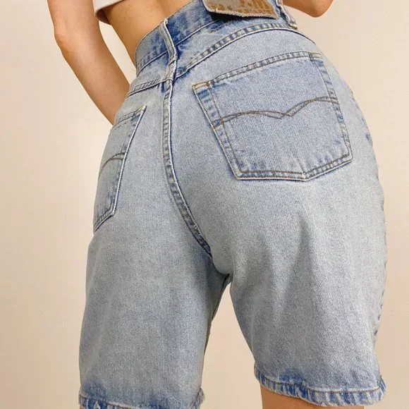 Vintgae 90s BUM Equipment High Waist Bermuda Short - Picture 3 of 8